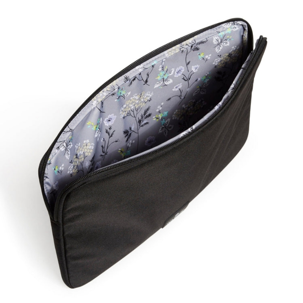 Vera Bradley Reactive Black Laptop Sleeve